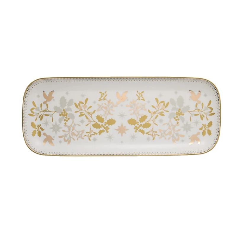 Vassoio Lungo WHITE CHRISTMAS