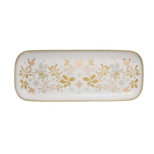 Vassoio Lungo WHITE CHRISTMAS