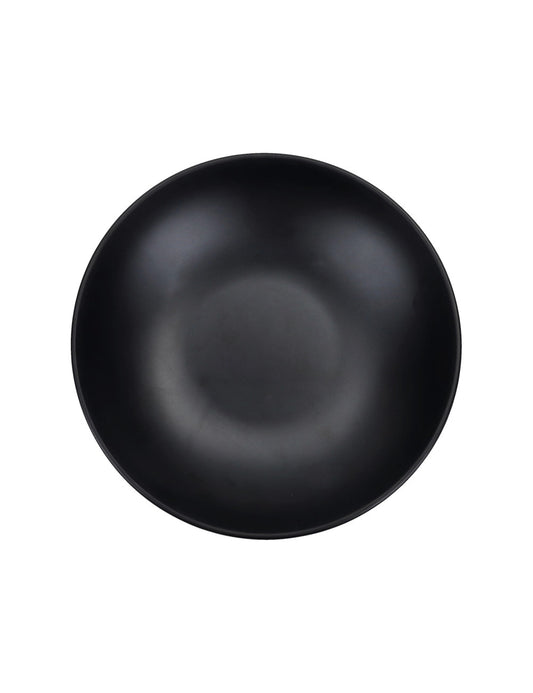 Piatto Fondo Black Eclipse Melamina