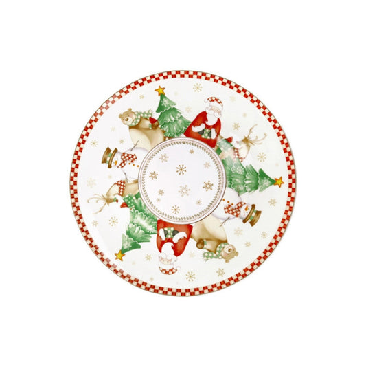 Piatto Panettone Porcellana RACCONTI