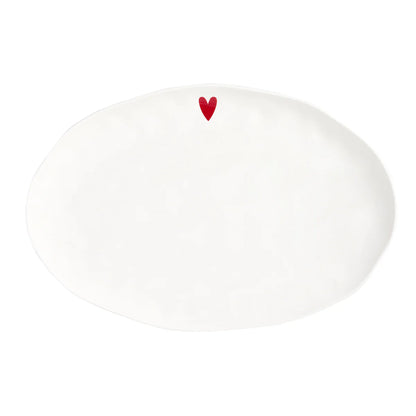 Piatto Ovale "Cuore"