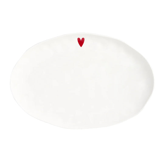 Piatto Ovale "Cuore"