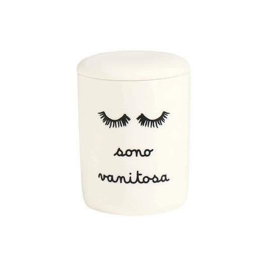 Portacotone con coperchio - Varie Scritte