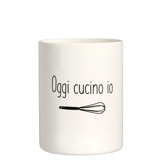 Porta mestoli "Oggi cucino io"