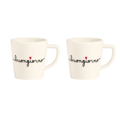 Set 2 Tazzine espresso "Buongiorno"