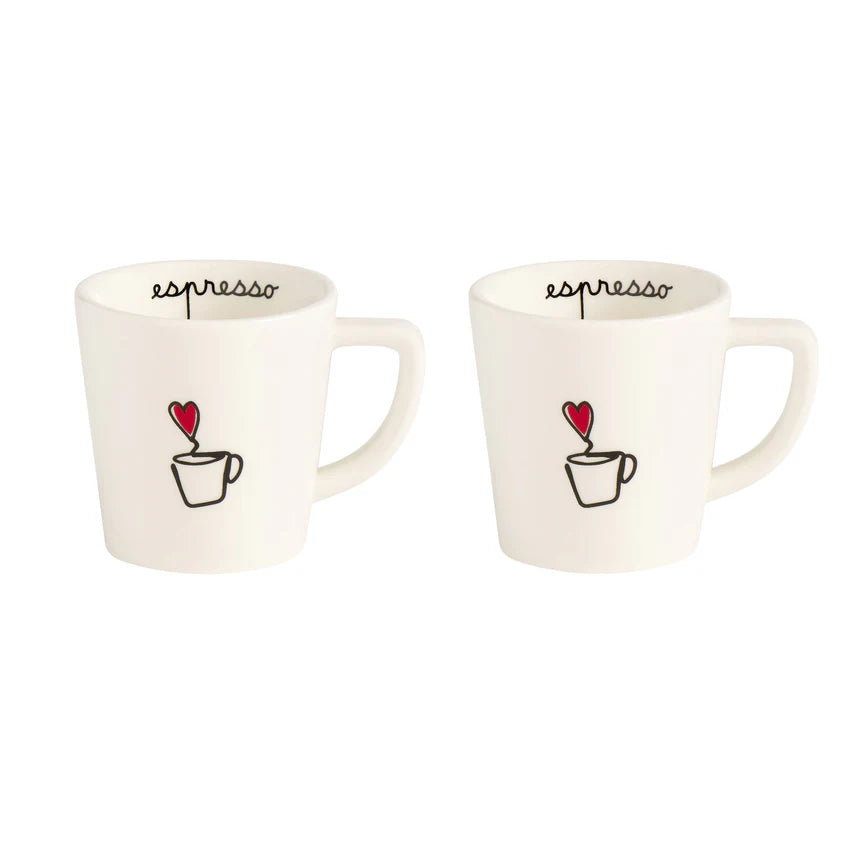 Set 2 Tazzine "Espresso"