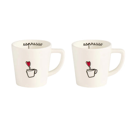Set 2 Tazzine "Espresso"
