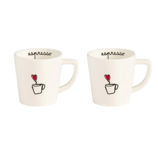Set 2 Tazzine "Espresso"