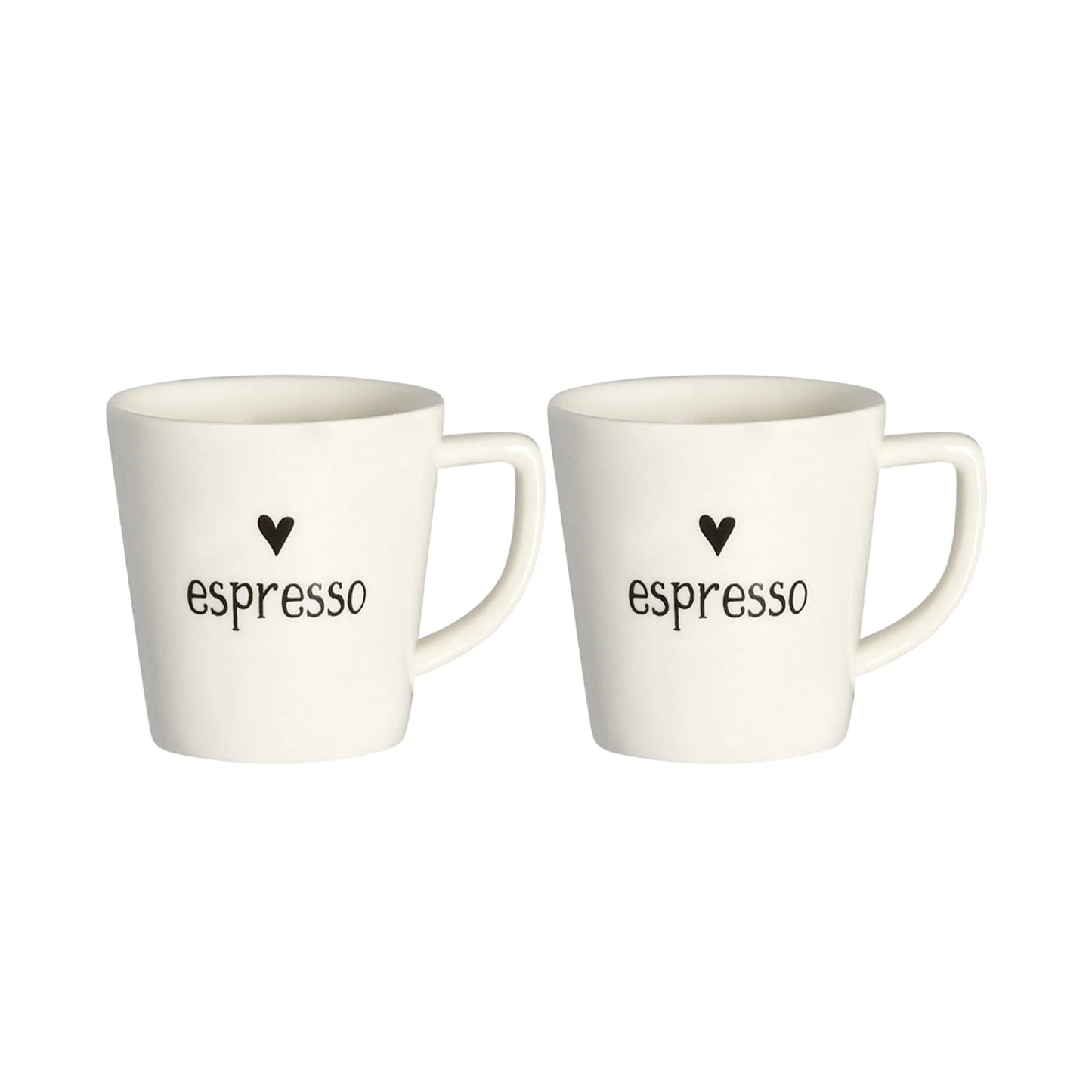 Set 2 Tazzine espresso  "Espresso"