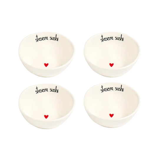 Set 4 Coppette "Stasera Sushi"
