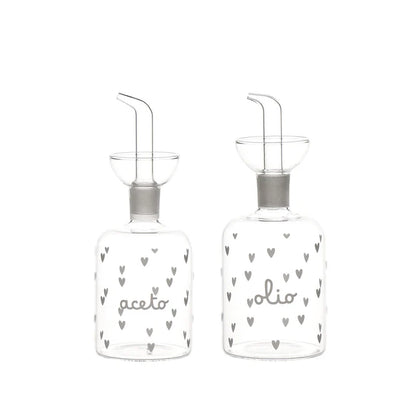 Set Olio-Aceto "Cuori"