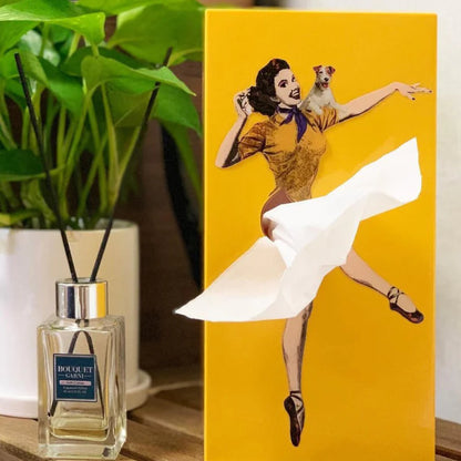 TISSUE UP GIRL Portafazzoletti - Vari Colori