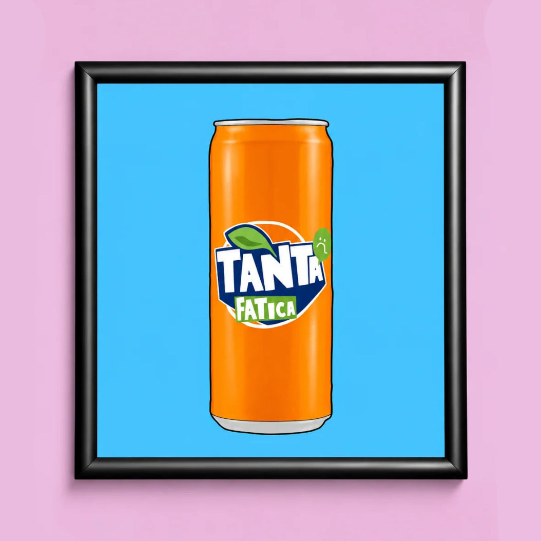 Poster con cornice - Tanta Fatica