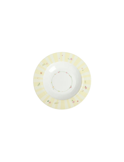 Set 6 Posti Tavola POLLINE Bone China - Giallo