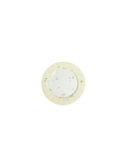 Set 6 Posti Tavola POLLINE Bone China - Giallo