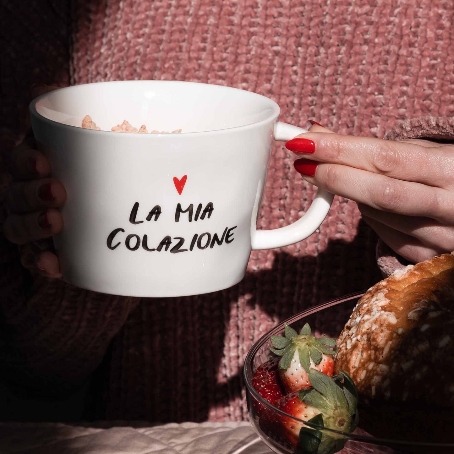 Set 2 Tazze colazione  "La mia Colazione"
