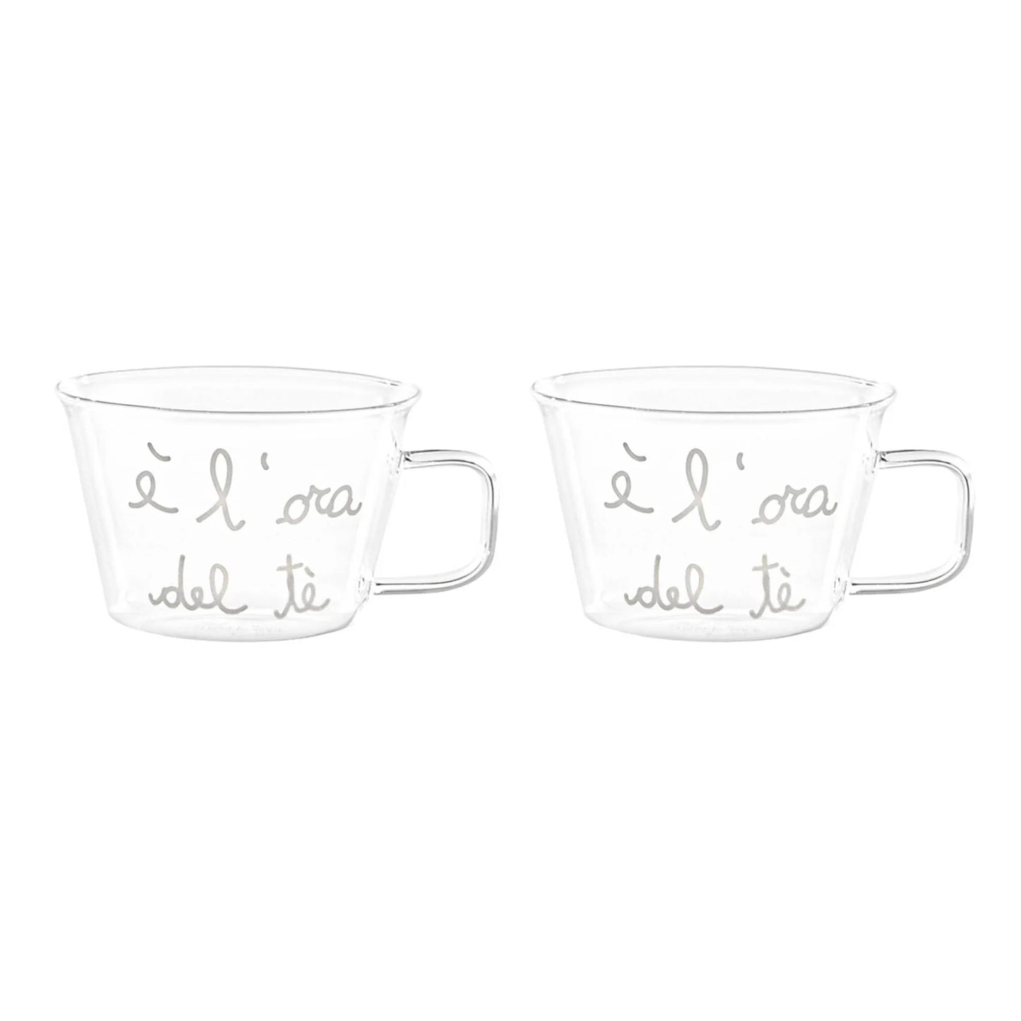 Set 2 Tazze Tè "È l'ora del Tè"