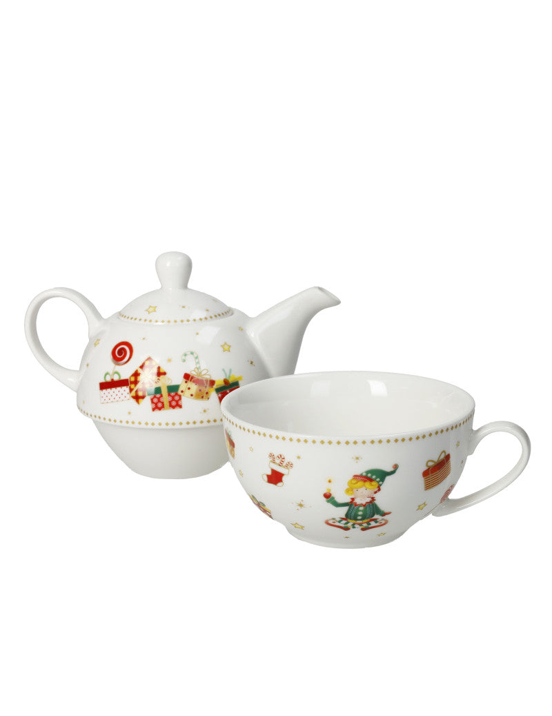 Teiera con Tazza ELFOMAGIA - Vari Colori