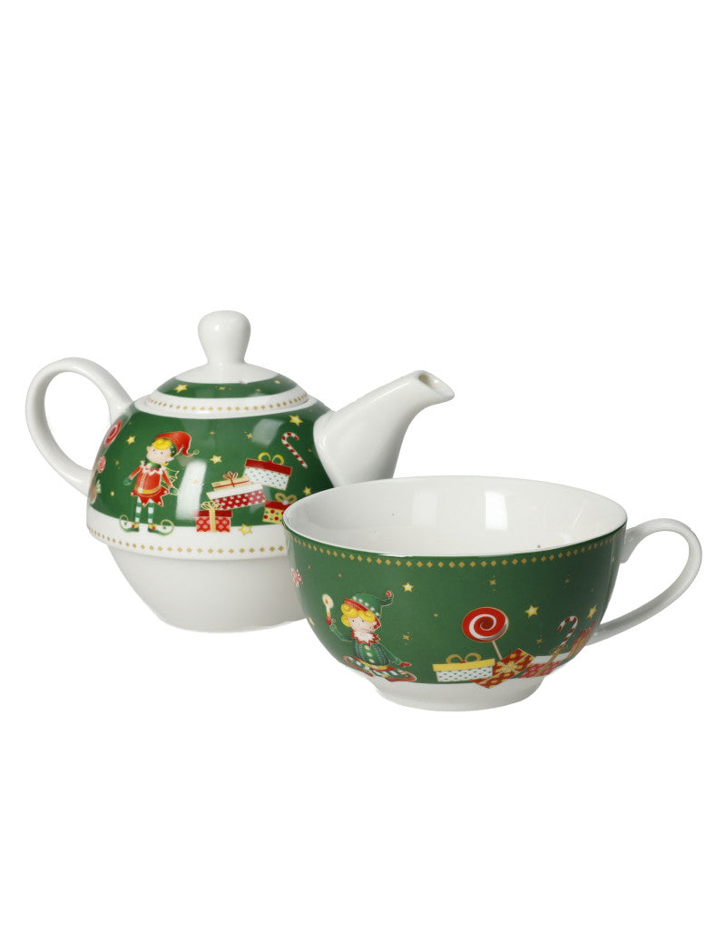 Teiera con Tazza ELFOMAGIA - Vari Colori