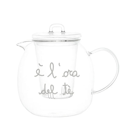 Teiera 600ml "È l'ora del Tè"
