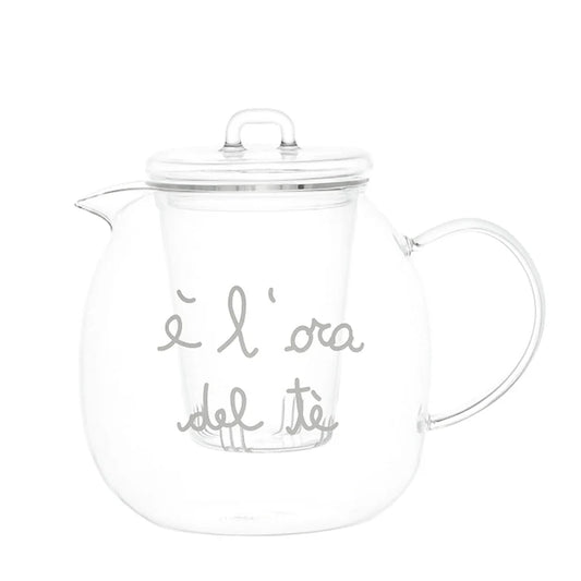 Teiera 600ml "È l'ora del Tè"