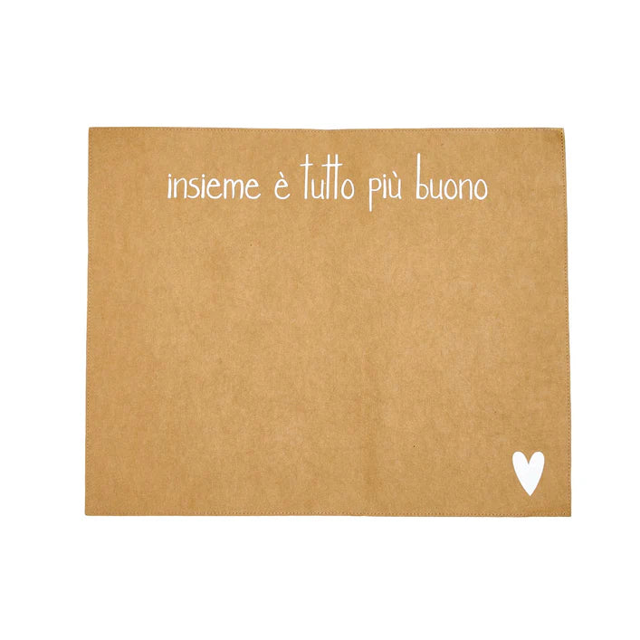Tovaglietta in Cellulosa - Varie Scritte