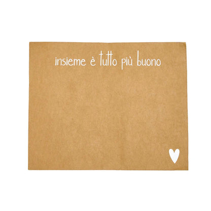 Tovaglietta in Cellulosa - Varie Scritte