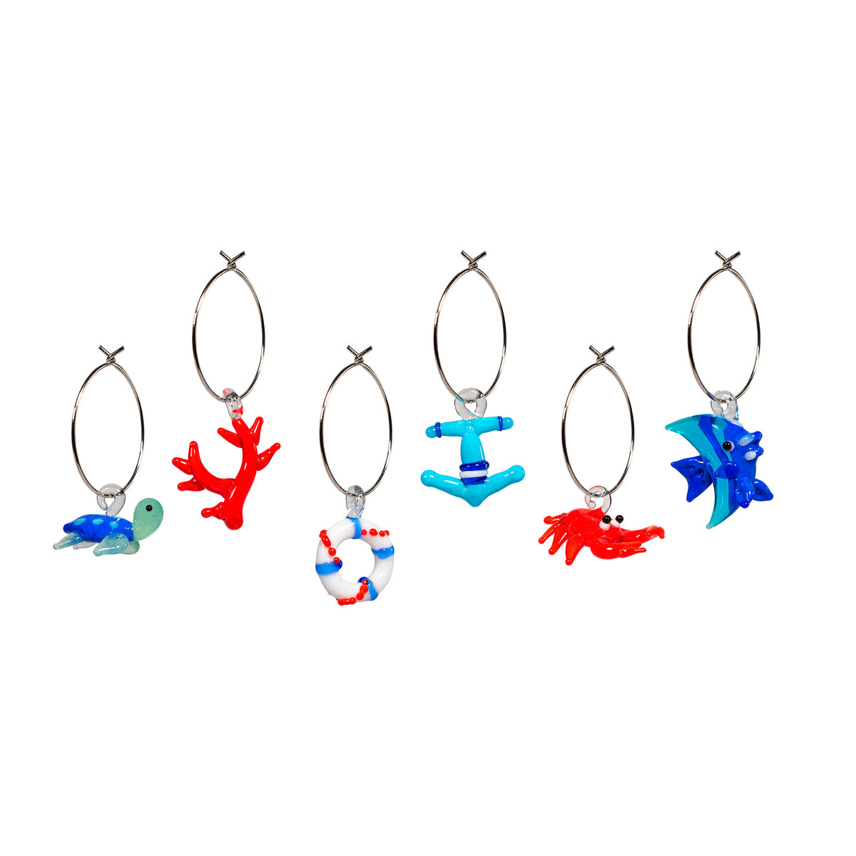 Set 6 Anellini Segnaposto - Vari Decori